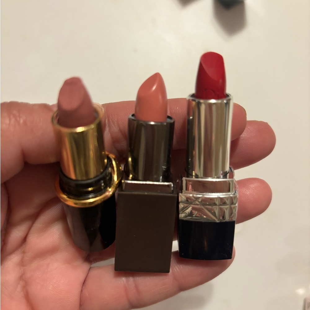 Mini lipstick from Pat McGrath, Laura Mercier, Dior
